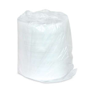 PCP0TH10044000Y, Pactiv Corp, Placesetter Satin Non-Laminated Foam Dinnerware, 3-Compartment Plate, 10.25" dia, White