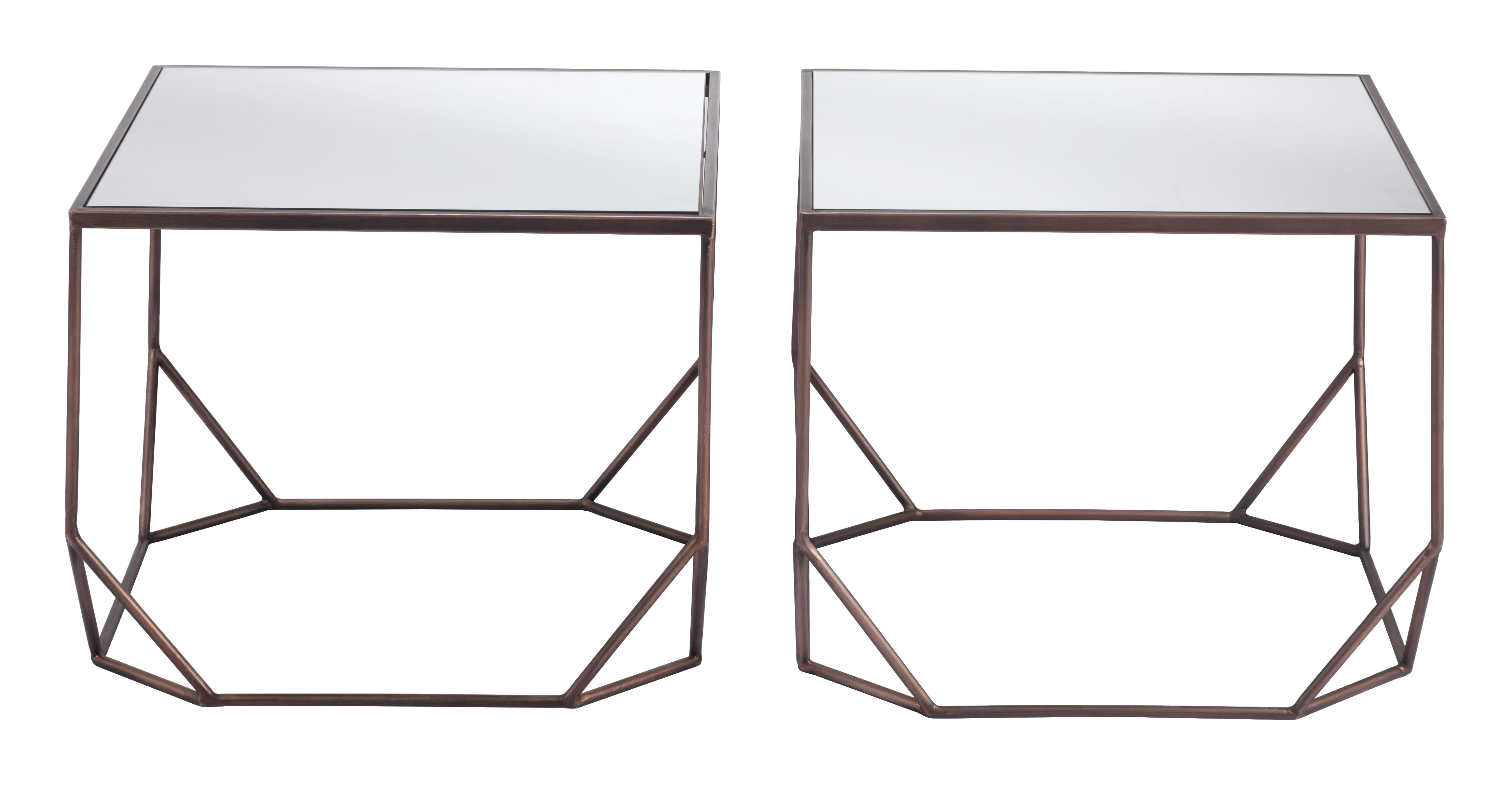 Arzon Coffee Table Set (2-Piece) Bronze product image