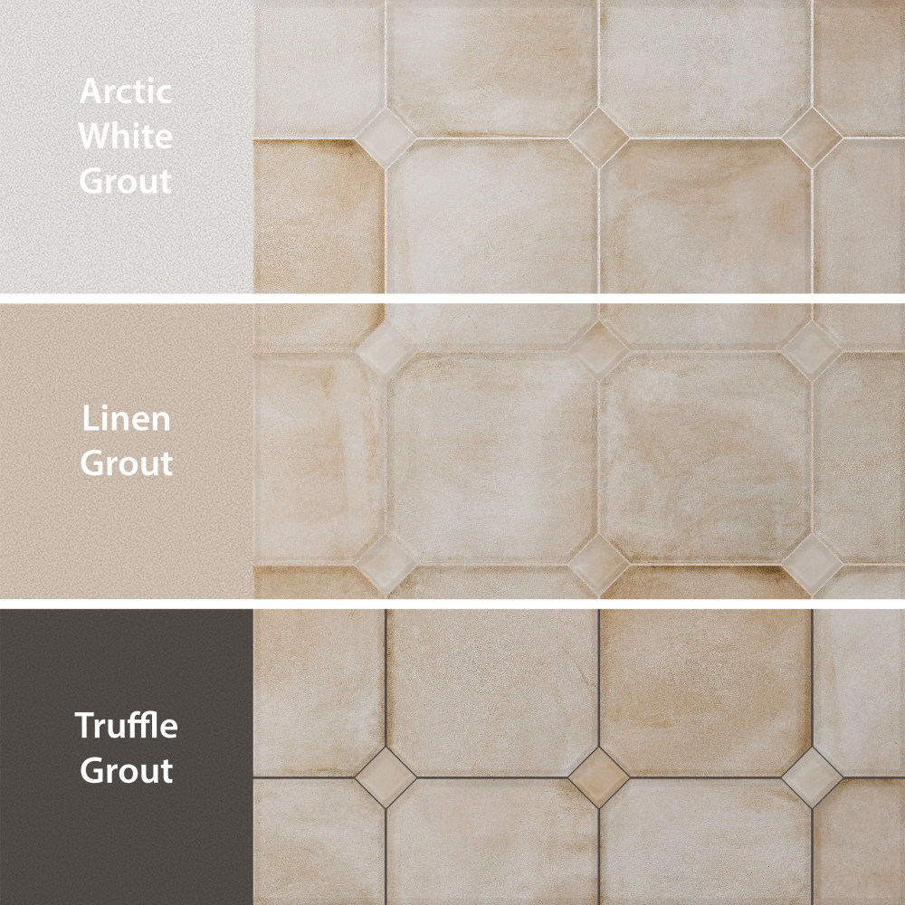 Sample – Laverton Octagon Arena Porcelain Floor and Wall Tile