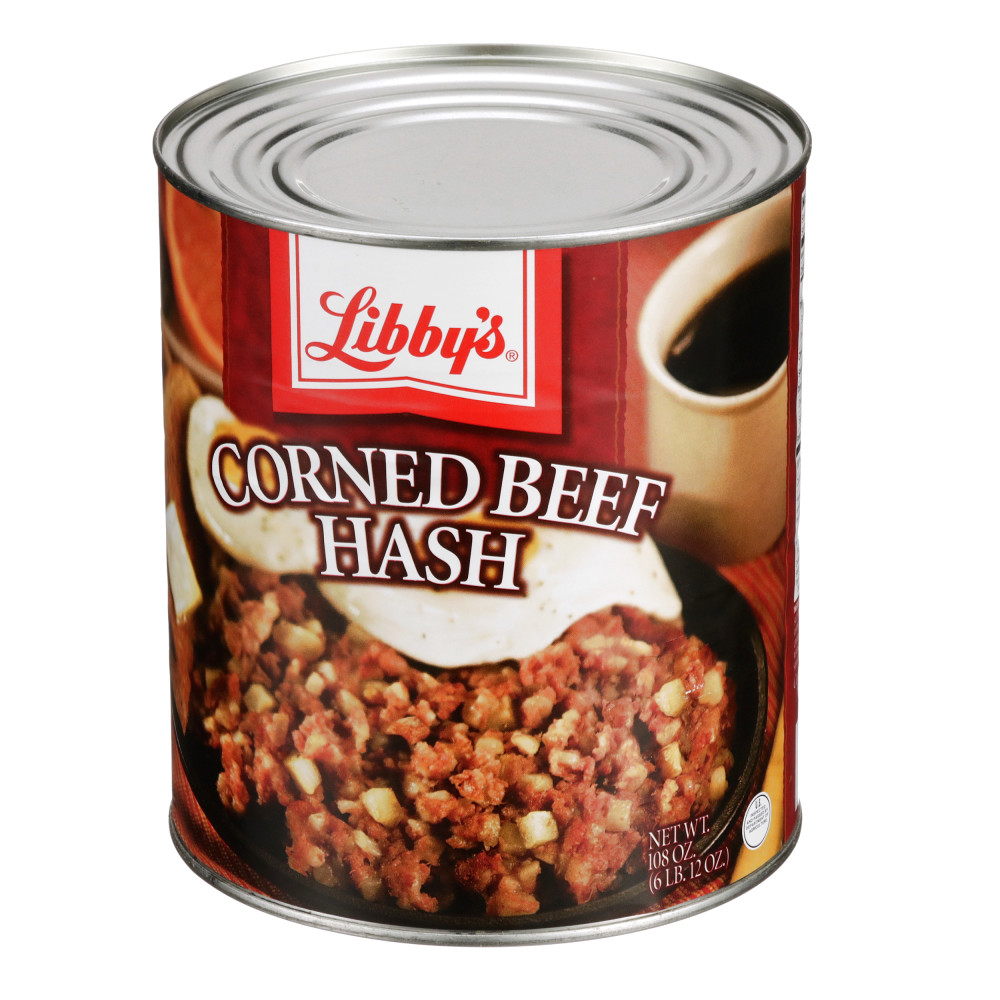 LIBBYS Corned Beef Hash 6/108 oz. Can Conagra Foodservice