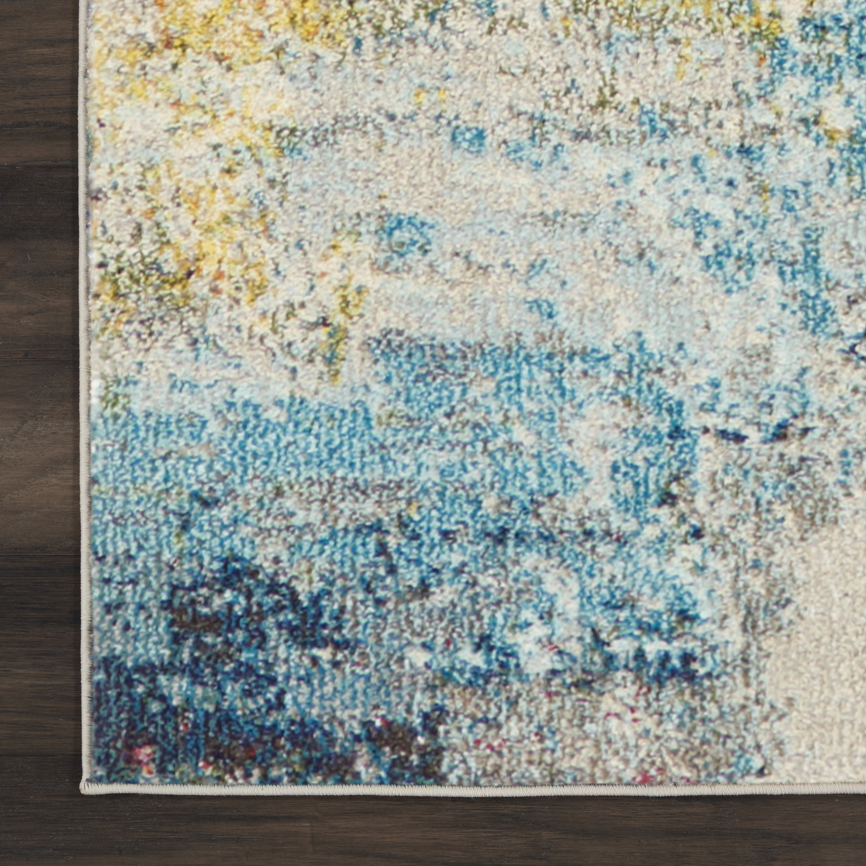 Nourison Celestial 2'2" x 7'6" Sealife Modern Indoor Rug