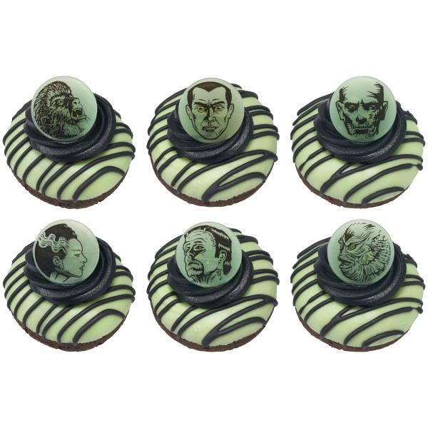 Universal Monsters Cupcake Rings