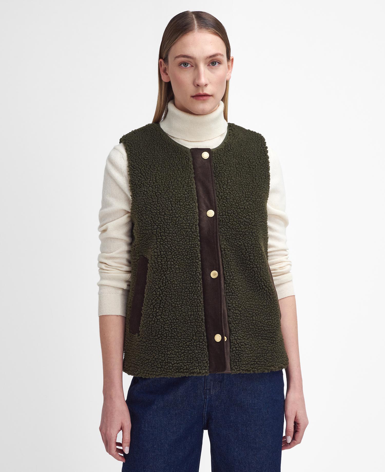 Gilet Dulsie in pile Teddy image number 0