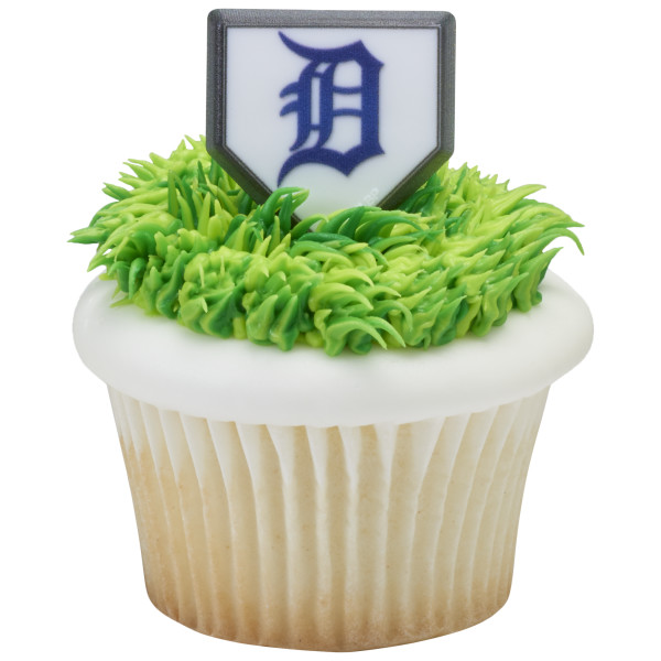 MLB® Home Plate Team Logo Cupcake Rings