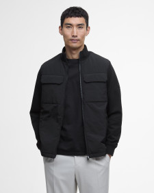 Ethan Quilted Sweatshirt Classic Black
