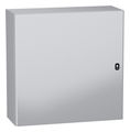 Wall mounted steel enclosure PanelSeT S3DC plain door without plain chasis 800x800x300mm IP66 IK10