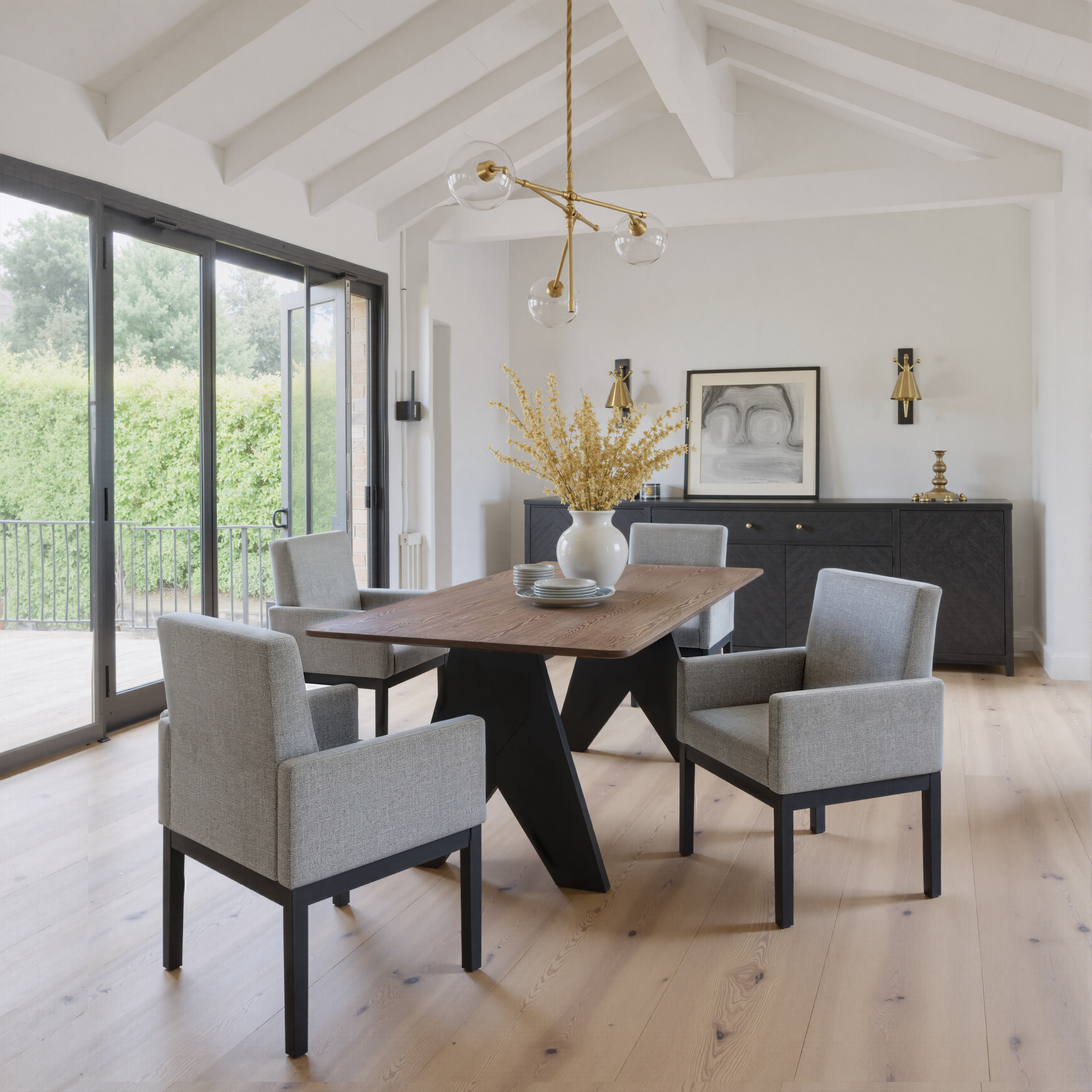 Lisse Rectangular Dining Table Espresso product image