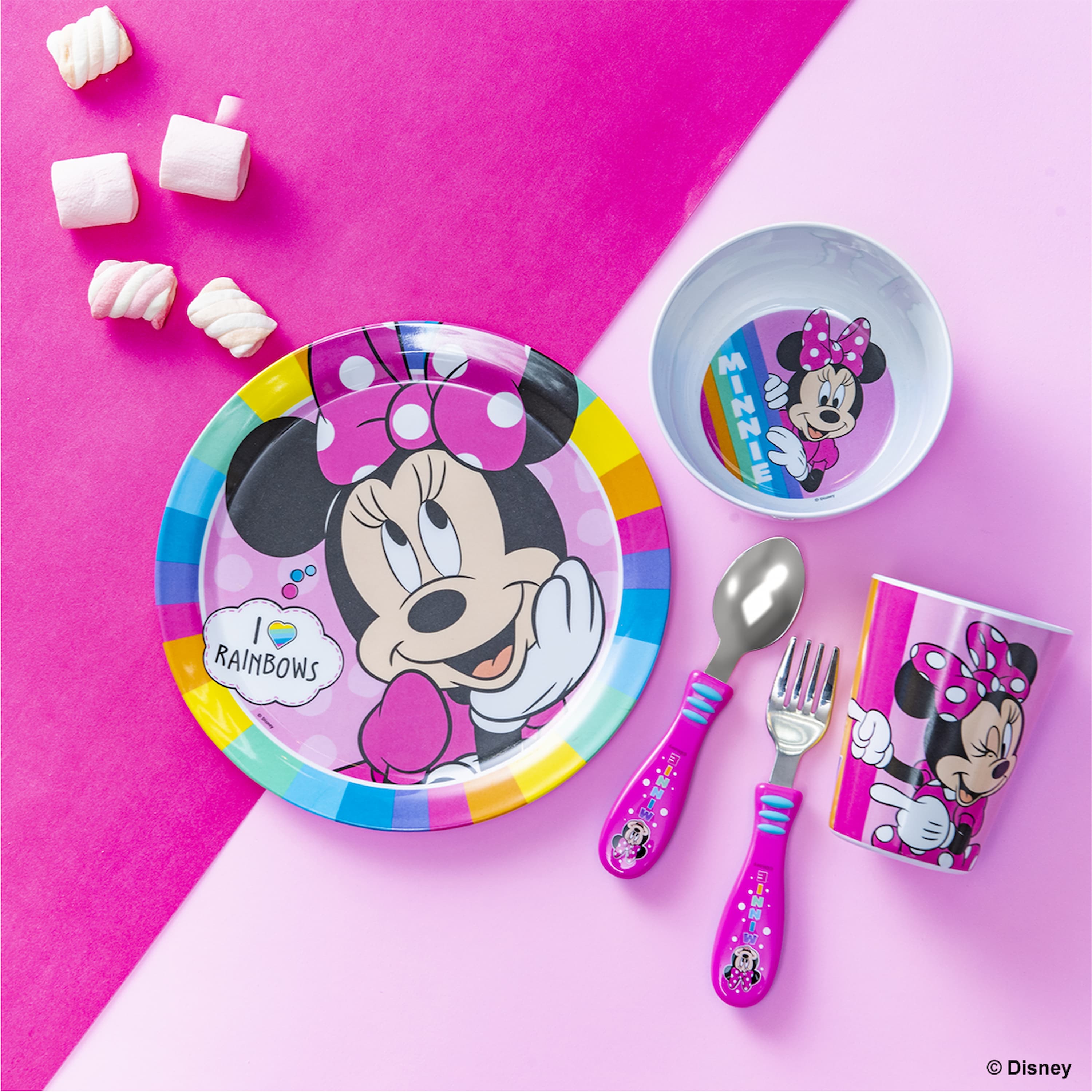 Disney Kid’s Flatware, Minnie Mouse, 2-piece set slideshow image 9