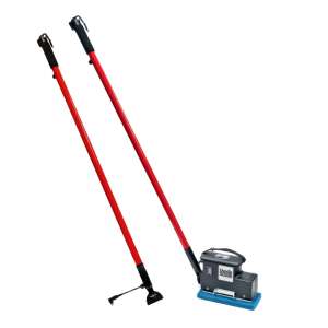 Square Scrub, Doodle Scrub+ with Extra Battery Handle, 10.50", Orbital Floor Machine