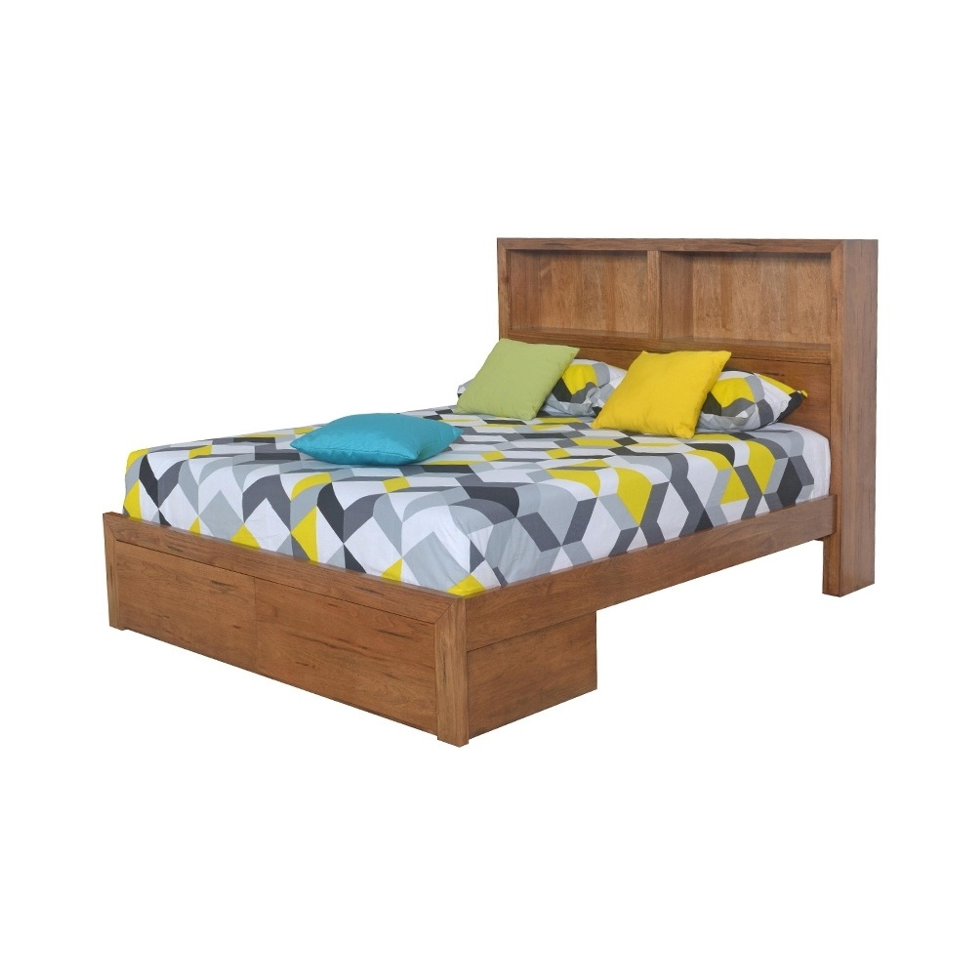 Product image of the  Newport Bed Frame, W/ Led Headboard, Driftwood Earth from Forty Winks