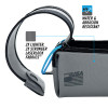 ZPS2G Premium Dual Zip Pouch with LASERLOCK Fabric™
