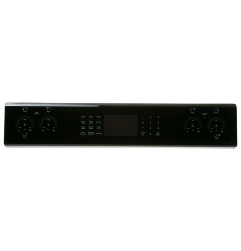 BLACK STAINLESS CONTROL PANEL & TRIM W/