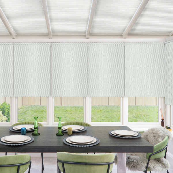 Reagan Blackout Monochrome Roller Blind