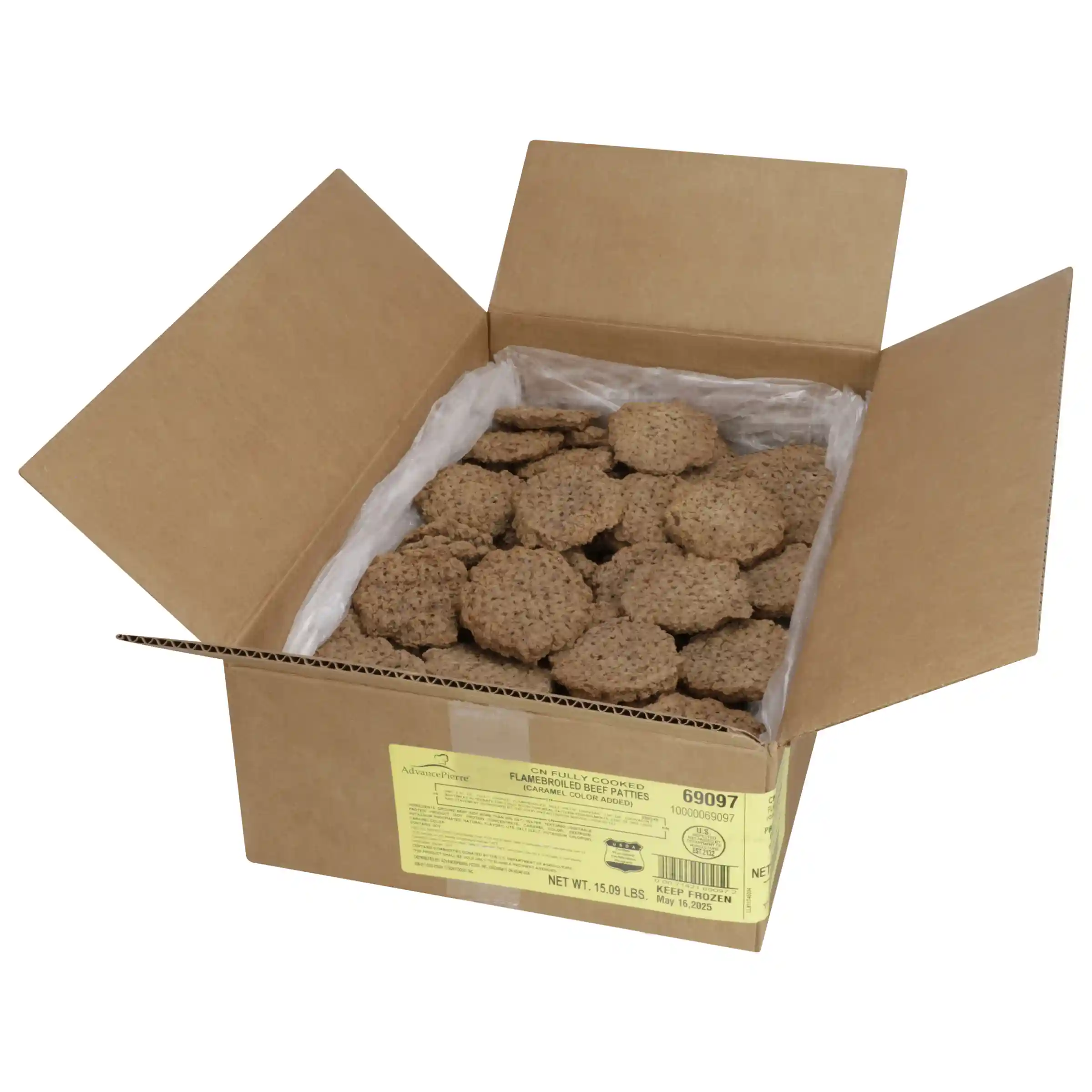 AdvancePierre™ Flame Grilled Beef Pattie, 2.10 oz._image_4