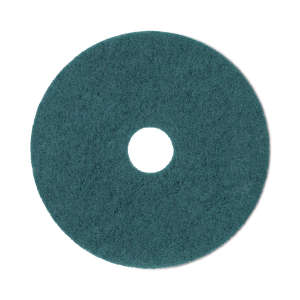 Boardwalk,  Heavy-Duty Scrubbing Round Floor Pad, 20", Green