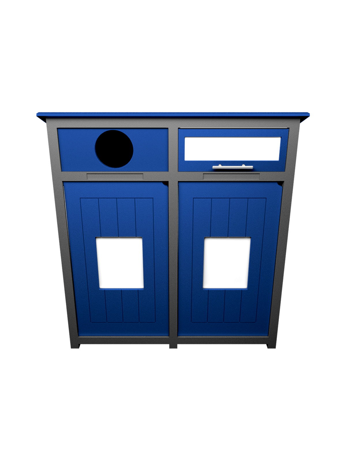 AURA – Double – Unit – Circle-Lift – Blue-Grey