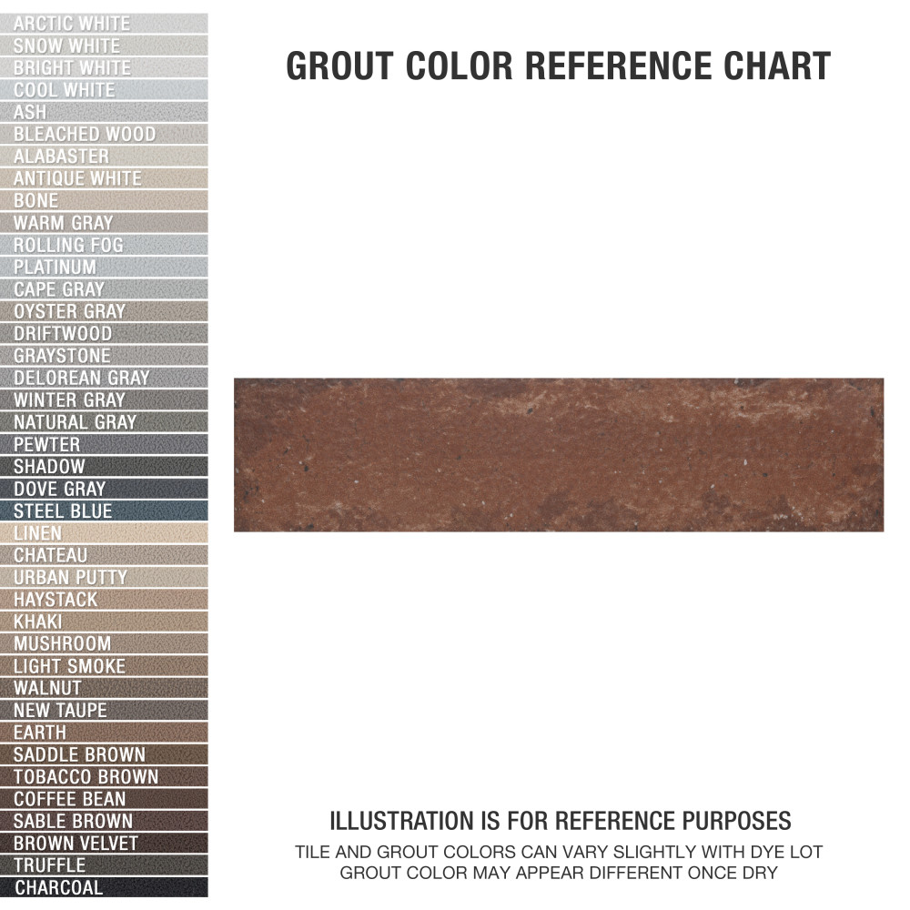 Brickyard Red 3 in. x 11-3/4 in. Porcelain Floor and Wall Tile