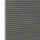 Gray cellular (honeycomb) pleated blind, fully lowered and closed, blocking light; close-up interior view showing textured fabric and white left-side gap under neutral lighting.