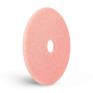 Hillyard, Trident UHS Burnish Remover Round Floor Pad, 27", Pink