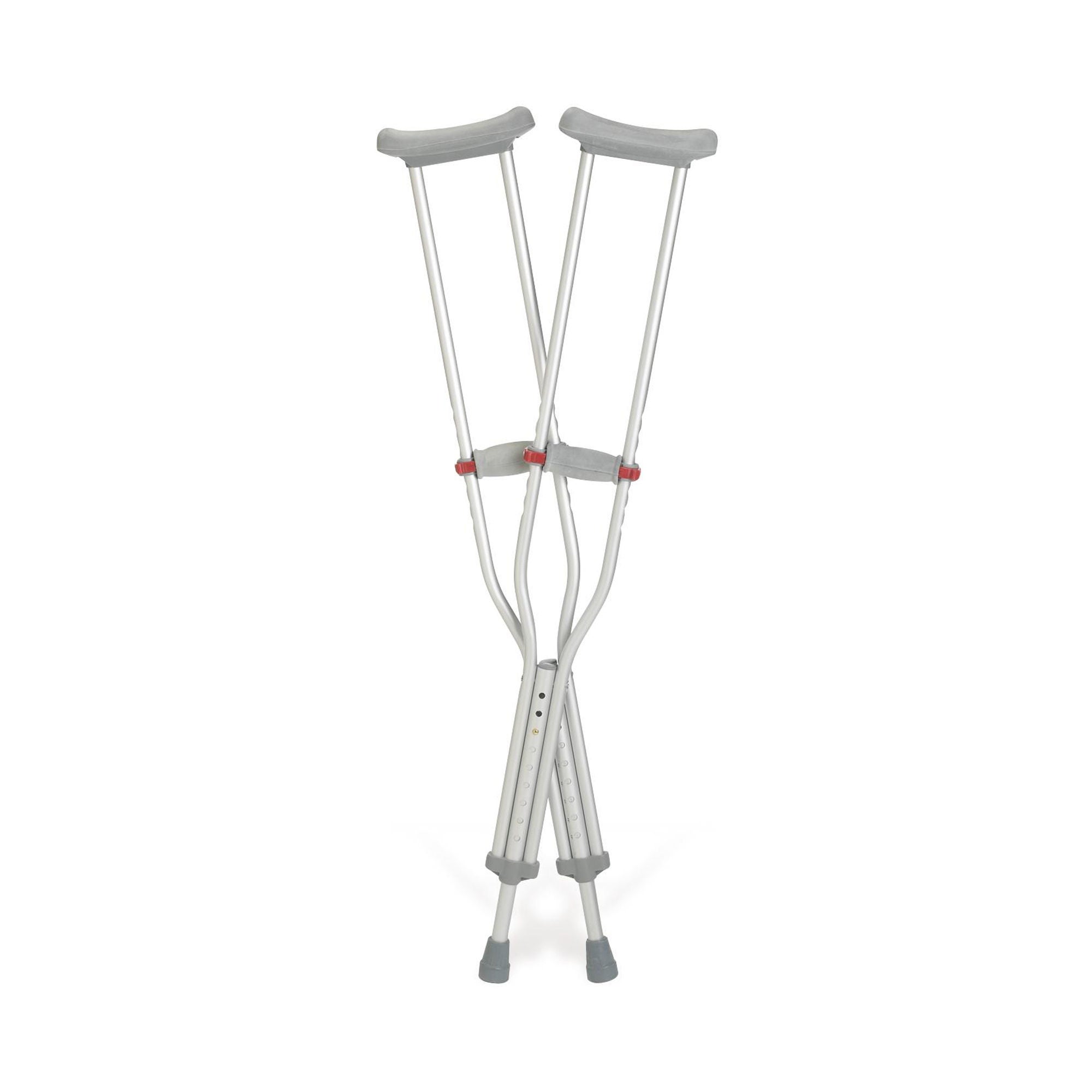 Red Dot Adult Underarm Crutches, 5'1" – 5'9"