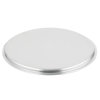 13 9/16-inch Wear-Ever® domed aluminum cover with satin finish and dipped handle