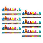 Eureka&reg; Crayola&reg; Tented Name Plate, 9-5/8" x 6-1/2", 36 Per Pack, 6 Packs EU-833193-6