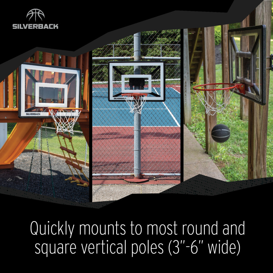 Silverback Junior Youth Basketball Hoop Silverback