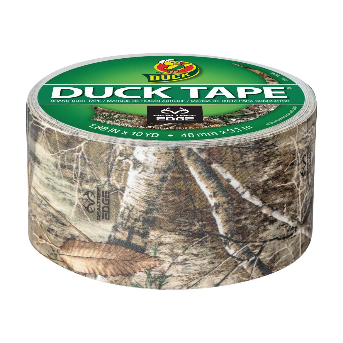 Realtree Edge Camo Duck Tape Brand Duct Tape 1.88 in X 10 Duck Brand