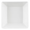 Medium square melamine cubic display bowl in black