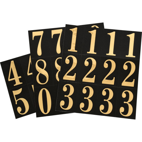 Square Cut Self Adhesive Numbers Packs Adhesive Letters, Numbers