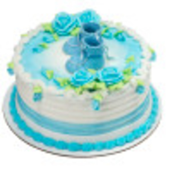 Blue Baby Booties DecoSet® DecoPac