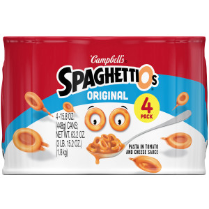 SpaghettiOs® Original Canned Pasta, 15.8 oz Can (Pack of 4)