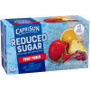 Capri Sun Reduced Sugar Fruit Punch Flavored Juice Drink Blend, 10 ct Box, 6 fl oz Pouches