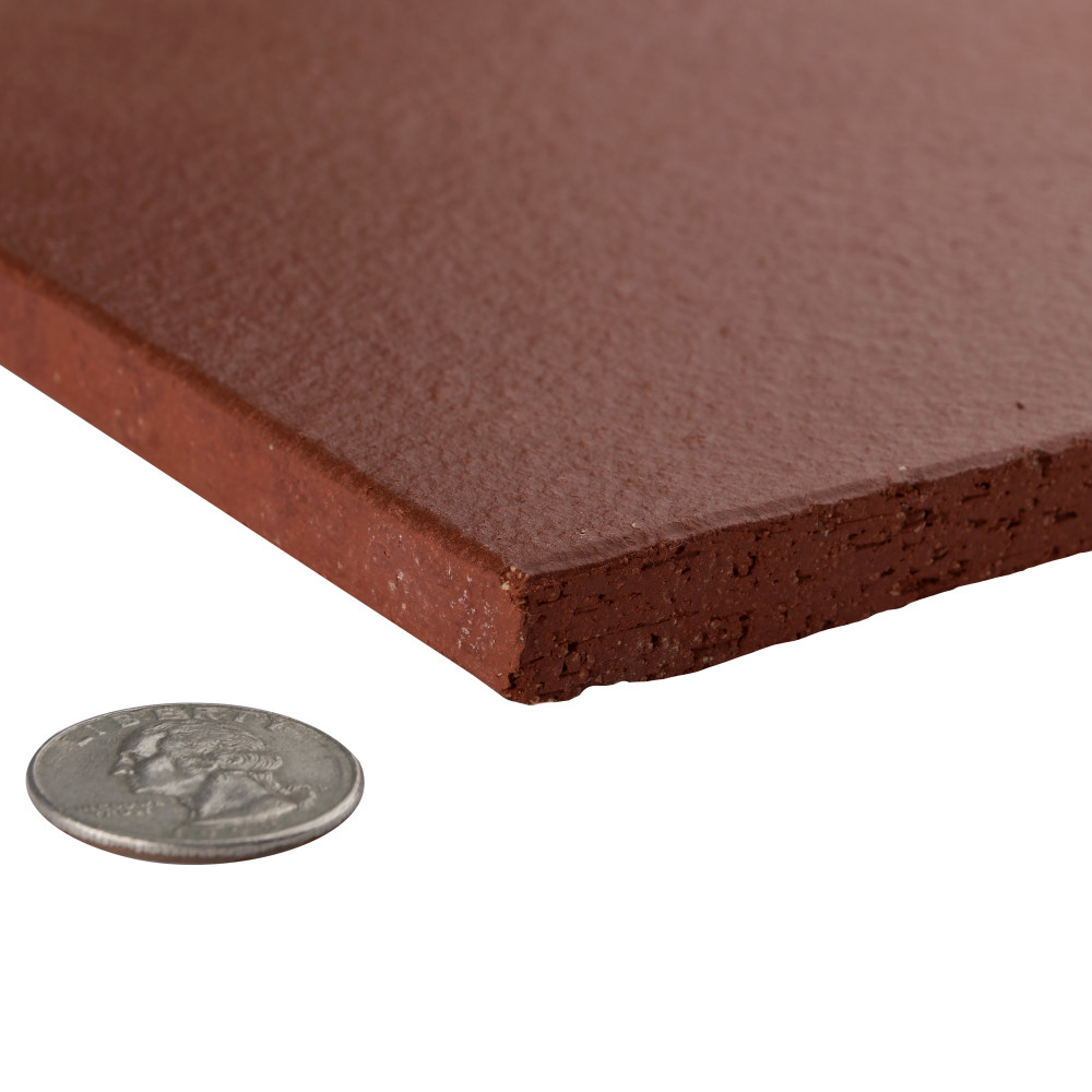 Sample – Quarry Flame Red Ceramic Floor and Wall Tile