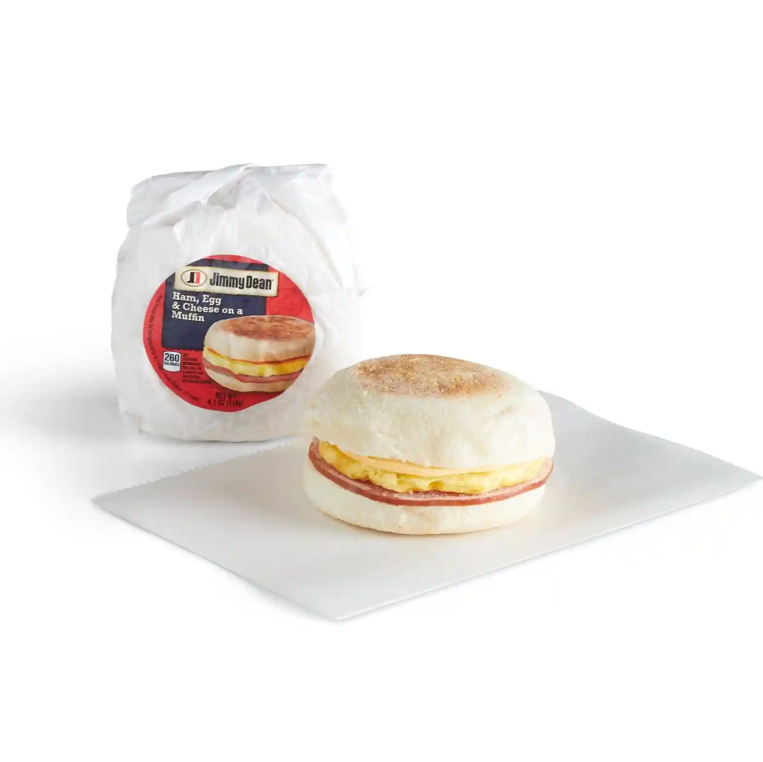Jimmy Dean® Ham, Egg & Cheese Muffin https://images.salsify.com/image/upload/s--ZQEkzYOC--/q_25/tsc1xxqpdiuqwtxjujzc.webp