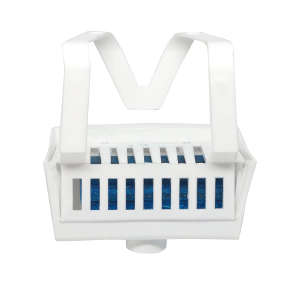 Big D, Toilet Bowl Rim Hanger with Non-Para Block, Apple