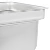 Full-size 8-inch-deep Super Pan® stainless steel steam table pan with offset shoulder design
