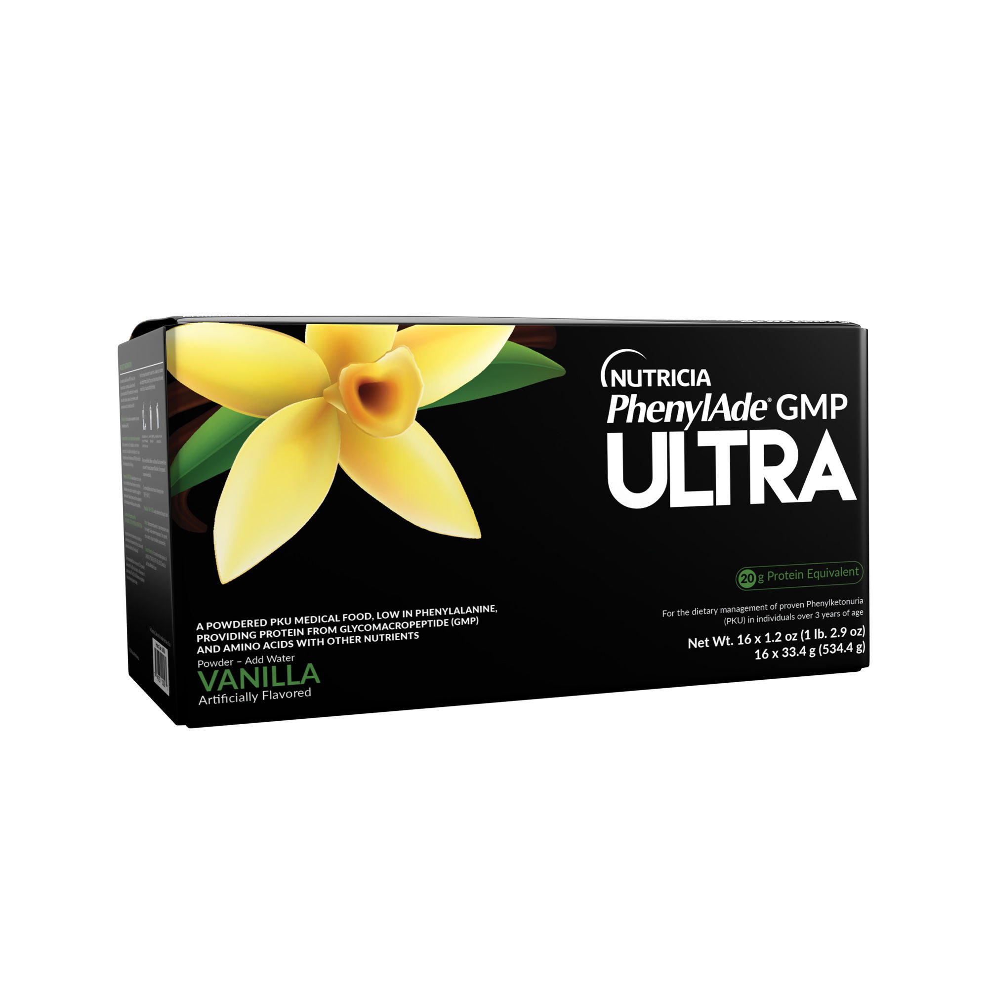 Nutricia North America PHENYLADE, GMP ULTRA VANILLA 33.4G (16/CS)