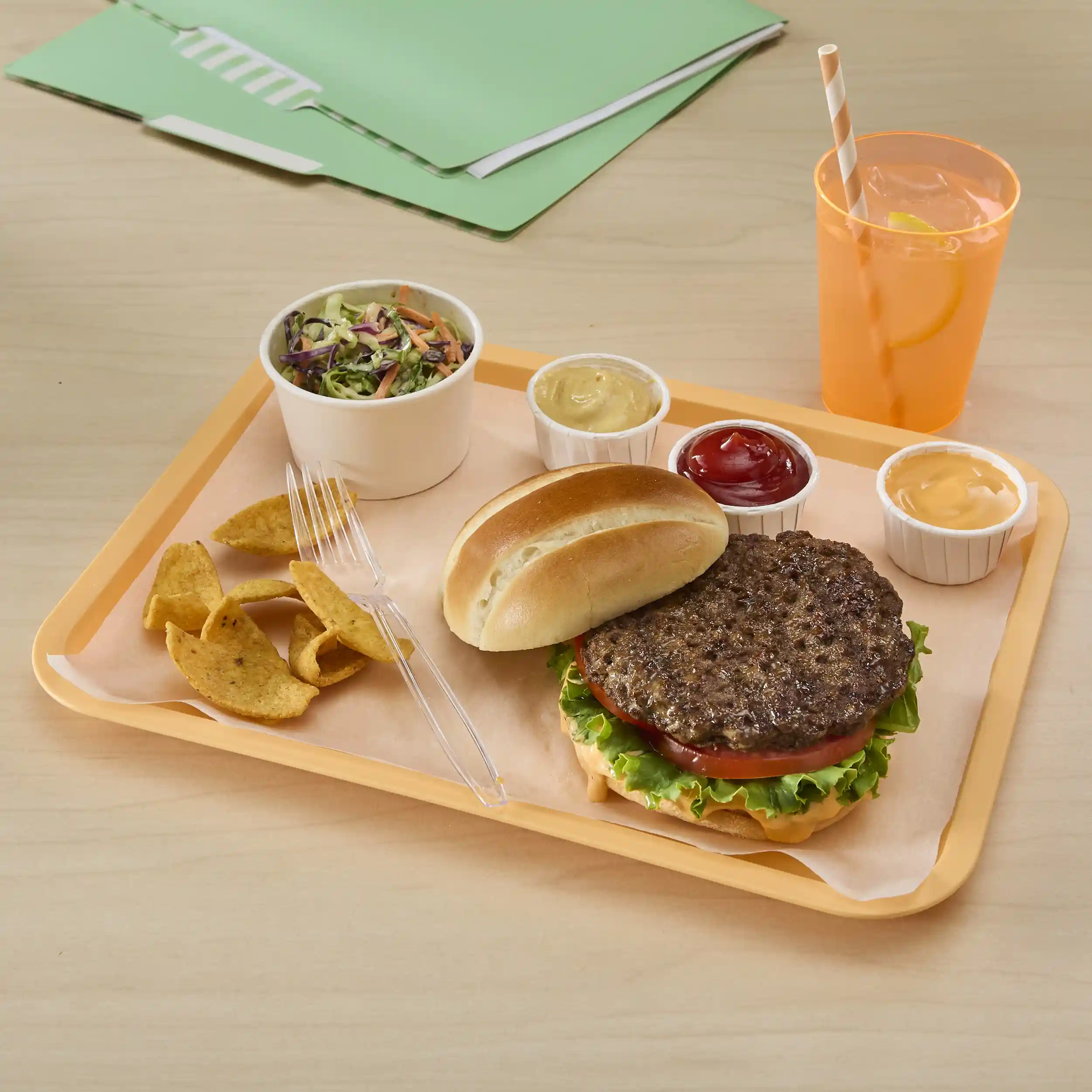 AdvancePierre™ Flame Grilled Beef Patties, 2.50 oz._image_1