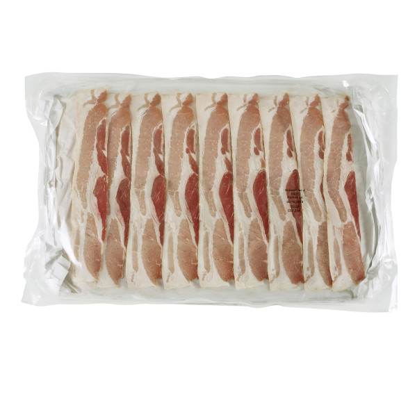 LAYOUT(r) Bacon, 18/22 slice, 15 lb GCF . C1CB - Front Center Inner Pack (Hi Res)