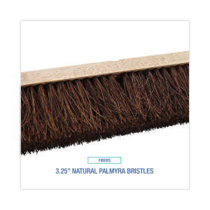 Boardwalk, 18in, Floor Brush Head, Palmyra Bristles, Natural