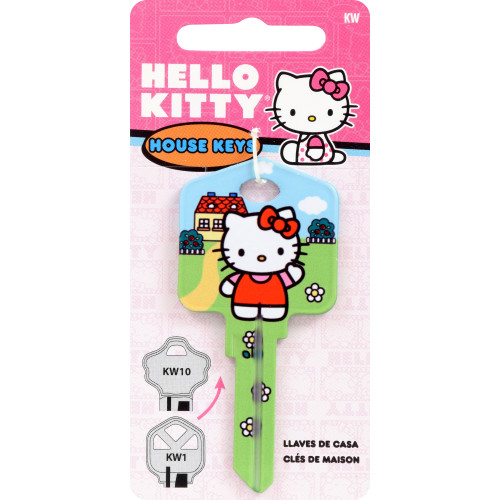 Hello Kitty House Key Blank Hello Kitty Licensed Keys Keys Custom Solutions Hillman US