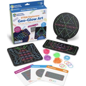 STEM Explorers Geo-Glow Art