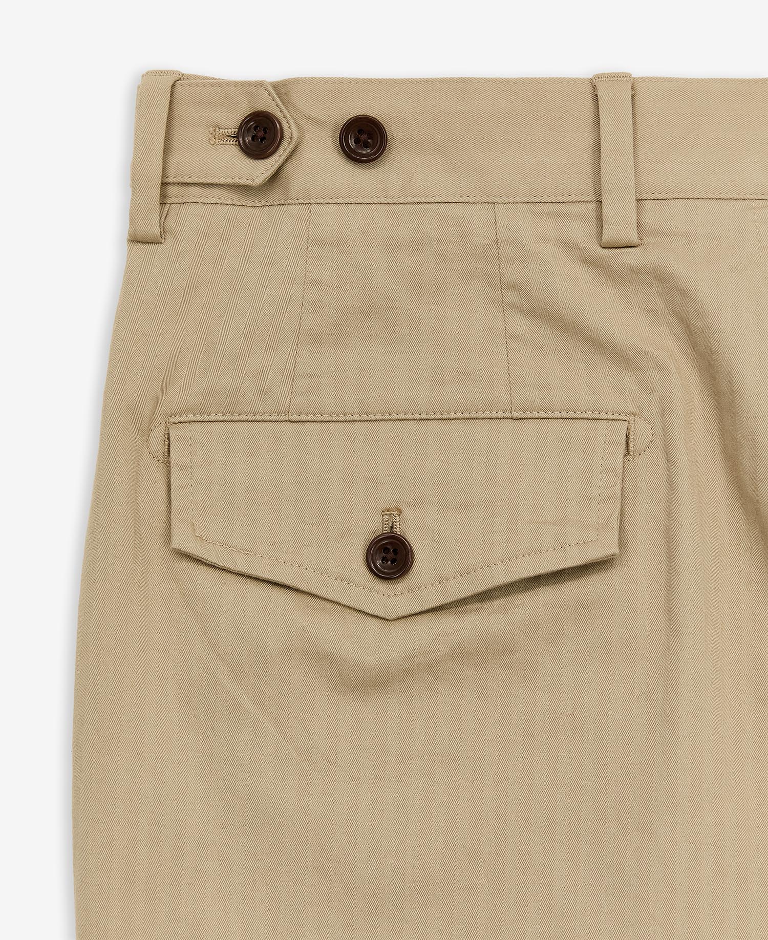 Herringbone Cotton Trousers image number 7