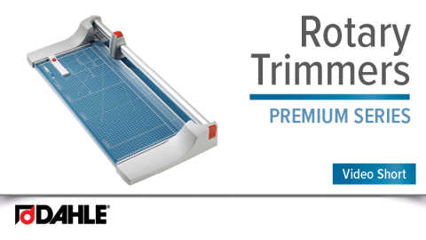 Dahle Premium Rotary Trimmer Series Video