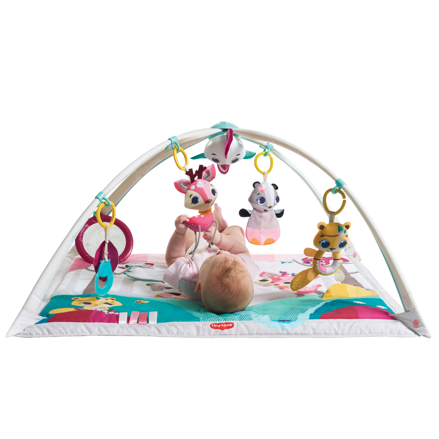 Tiny Love Gymini Deluxe Activity Gym Play Mat, Into The Forest 