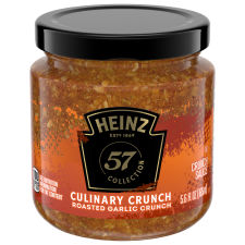 Heinz 57 Collection Culinary Crunch Roasted Garlic Crunch Sauce 5.6 fl oz