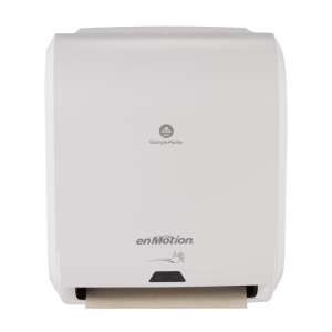 Georgia Pacific, enMotion®, Electronic Roll Towel Dispenser, White