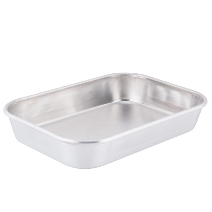 3 9/10-quart Wear-Ever® economy bake and roast pan in natural finish