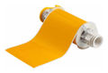 BBP85 Series Continous Indoor Outdoor Label Vinyl Acrylic Adhesive 0.004 in. Thick Yellow 50 ft. L x 6 in. W